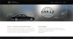 Desktop Screenshot of cha-li.de